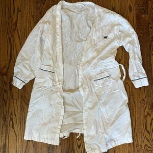 Women's White Lightweight Robe